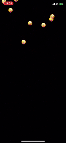 EmojiImageRainView demo image