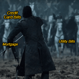 Game Of Thrones Bills GIF by INTO ACTION
