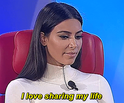 Kim Kardashian Life GIF - Find & Share on GIPHY