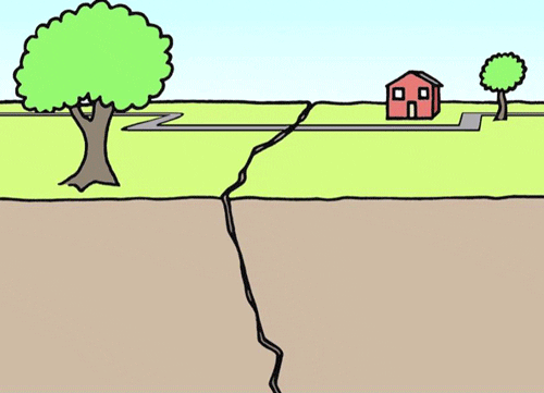  Animasi  Gempa Bumi Tektonik Gurugeografi id