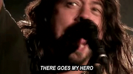"There Goes My Hero" - David Grohl & The Foo Fighters