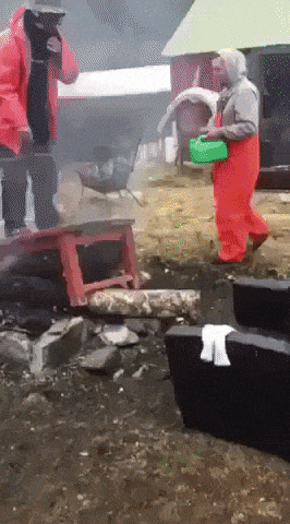 Two man and a gas can in fail gifs