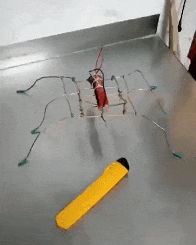 A battery motor and some wires in wow gifs