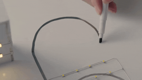 This Incredible Drawing Pen Transmits Electricity On Paper With Its Special Silver Ink (2)