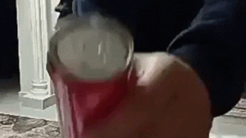 The soda can challenge
