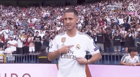 Eden Hazard Real Madrid GIF - Find & Share on GIPHY