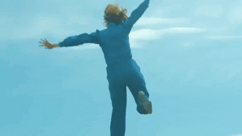 Happy Jump GIF by Frenchkiss Records - Find & Share on GIPHY