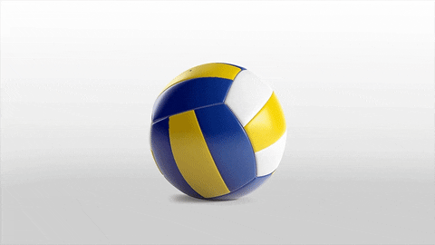 Volleyball Ball Animated Mockup Graphic Free Download - Nulled