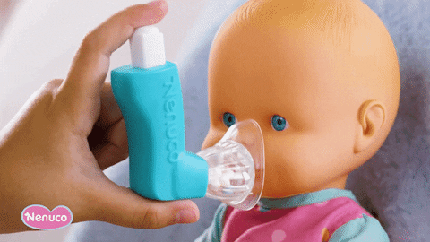 inhalador bebé