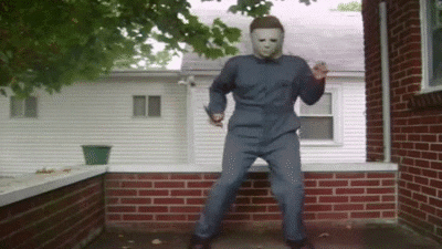 Michael Myers Dancing GIF - Find & Share on GIPHY