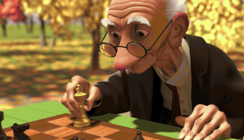 Disney Pixar game old man movie film