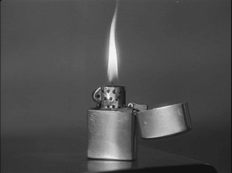 Black And White Fire GIF - Find & Share on GIPHY