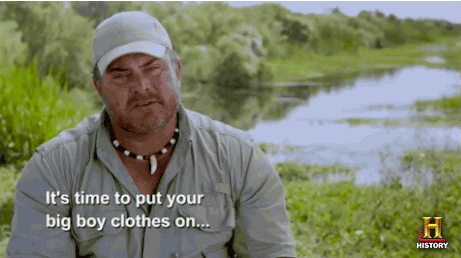 Man History GIF by Swamp People - Find & Share on GIPHY