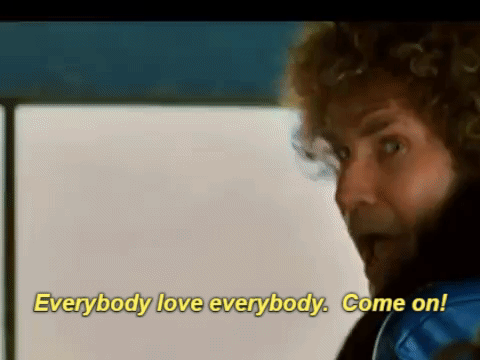 Will Ferrell Love Everybody GIF - Find & Share on GIPHY