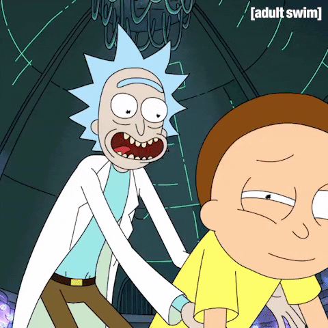 sweat rick et morty grand pere rick