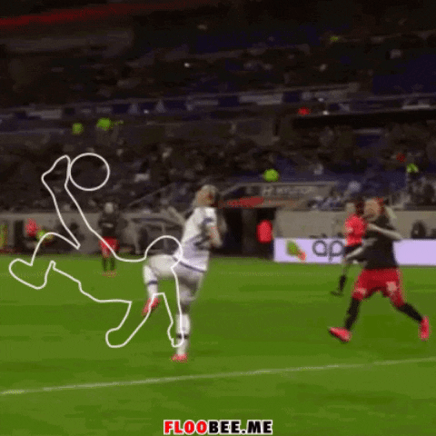 Fooball kick to goal in gifgame gifs