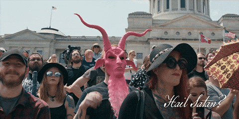 Clapping Hail Satan GIF by Magnolia Pictures