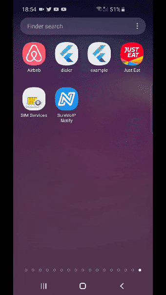 android - Why does my Flutter app drop down to the bottom of the screen ...