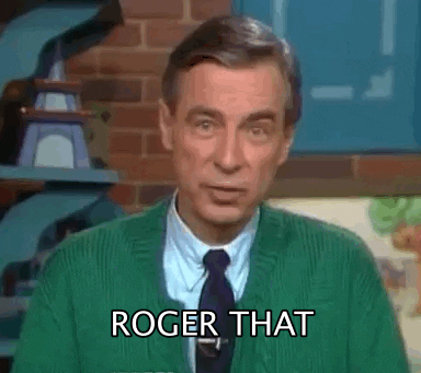 Fred Rogers Roger That GIF - Find & Share on GIPHY