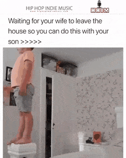 Parenting goals in funny gifs