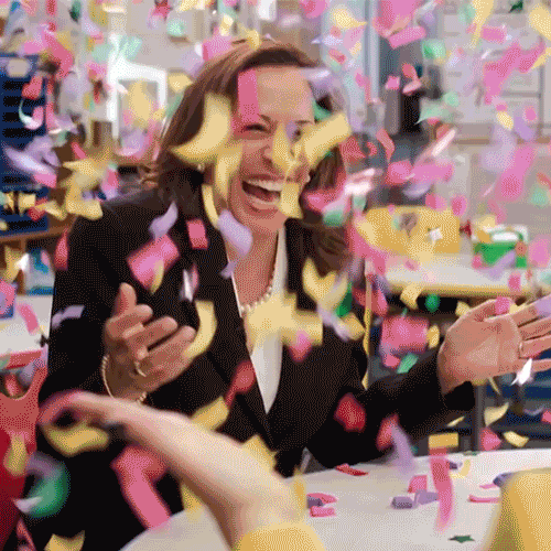 Happy Samantha Bee By Kamala Harris Find And Share On Giphy
