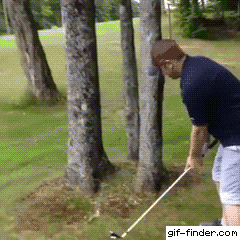 See this golf trick in fail gifs