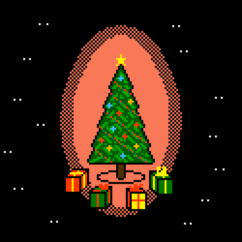 Christmas Tree Art GIF Find & Share on GIPHY