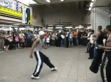 What A Breakdance Move in funny gifs