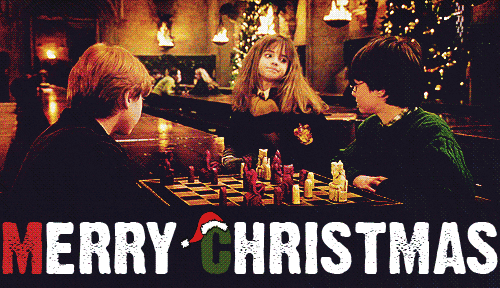 GIF di Natale Harry Potter