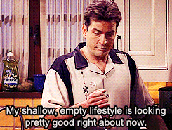  drinking lifestyle charlie sheen two and a half men charlie harper GIF