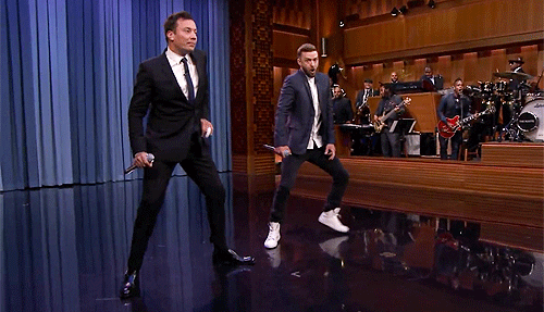 Image result for jimmy fallon dancing gif