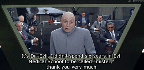 Dr Evil Typography GIF - Find & Share on GIPHY