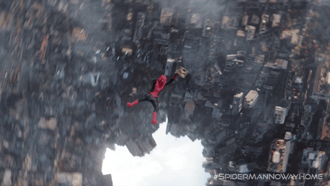 Benedict Cumberbatch Falling GIF by Spider-Man