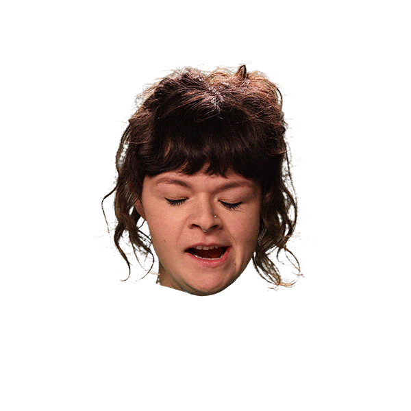 Floating Head Jillian Sticker by Originals for iOS & Android GIPHY