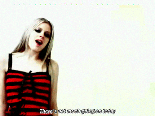 Bored Avril Lavigne Gif Find Share On Giphy