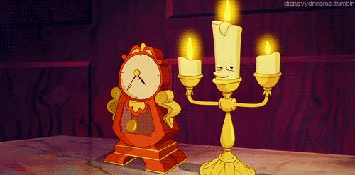 beauty and the beast animated GIF