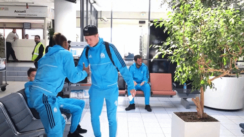 Good Morning Hello GIF by Olympique de Marseille - Find & Share on GIPHY