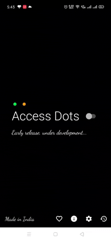 Access Dots warns when your phone camera or mic is in use