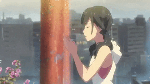 Pray Makoto Shinkai GIF by All The Anime — Anime Limited
