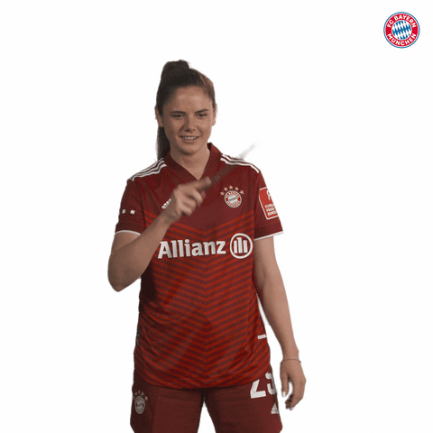 Sarah Zadrazil Football GIF by FC Bayern Women - Find & Share on GIPHY