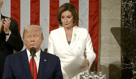 Tearing Nancy Pelosi GIF by GIPHY News - Find & Share on GIPHY