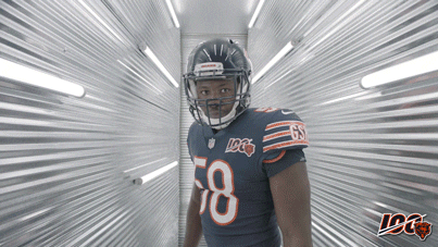 Roquan Smith Football GIF by Chicago Bears - Find & Share on GIPHY