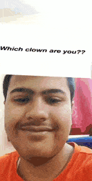 You are clown in funny gifs