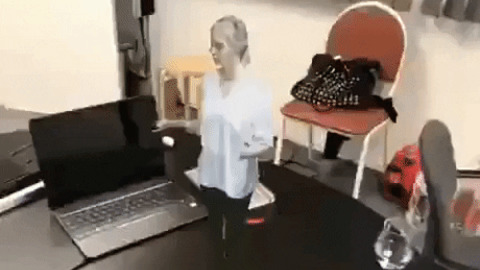 Real time telepresence conference GIF