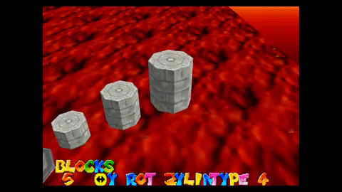Super Mario 64 Maker: insertas objetos y modificas su posición y tamaño con el control.