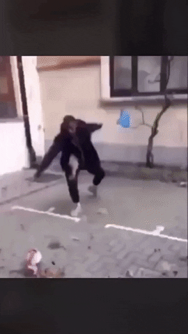 Airbender of the hood in funny gifs
