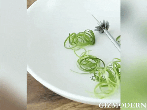 Green Onion Easy Slicer Shredder Plum Blossom Vegetable Shredder – Kitchen  Groups