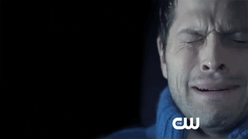 supernatural crying castiel crying cas