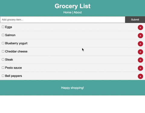 GitHub - codecaviette/grocery-list: This responsive app creates a ...