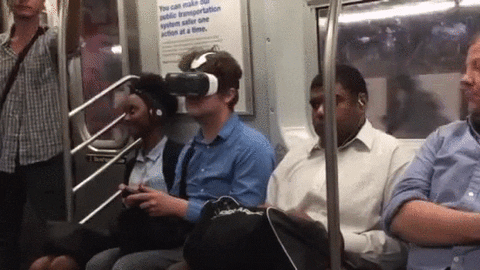 Virtual Reality in Subway